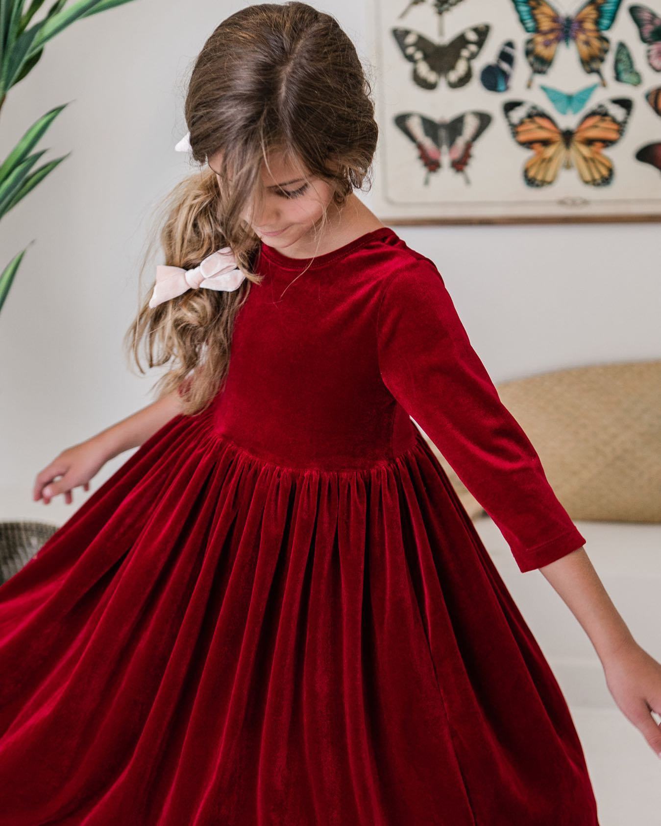 burgundy velvet dress kids Burgundy Velvet and Tulle Flower Girl Dress, Boho Flower Girl Dress, Toddler Flower Girl Dress, Velvet Girls Dress, Christmas Holiday Dress
