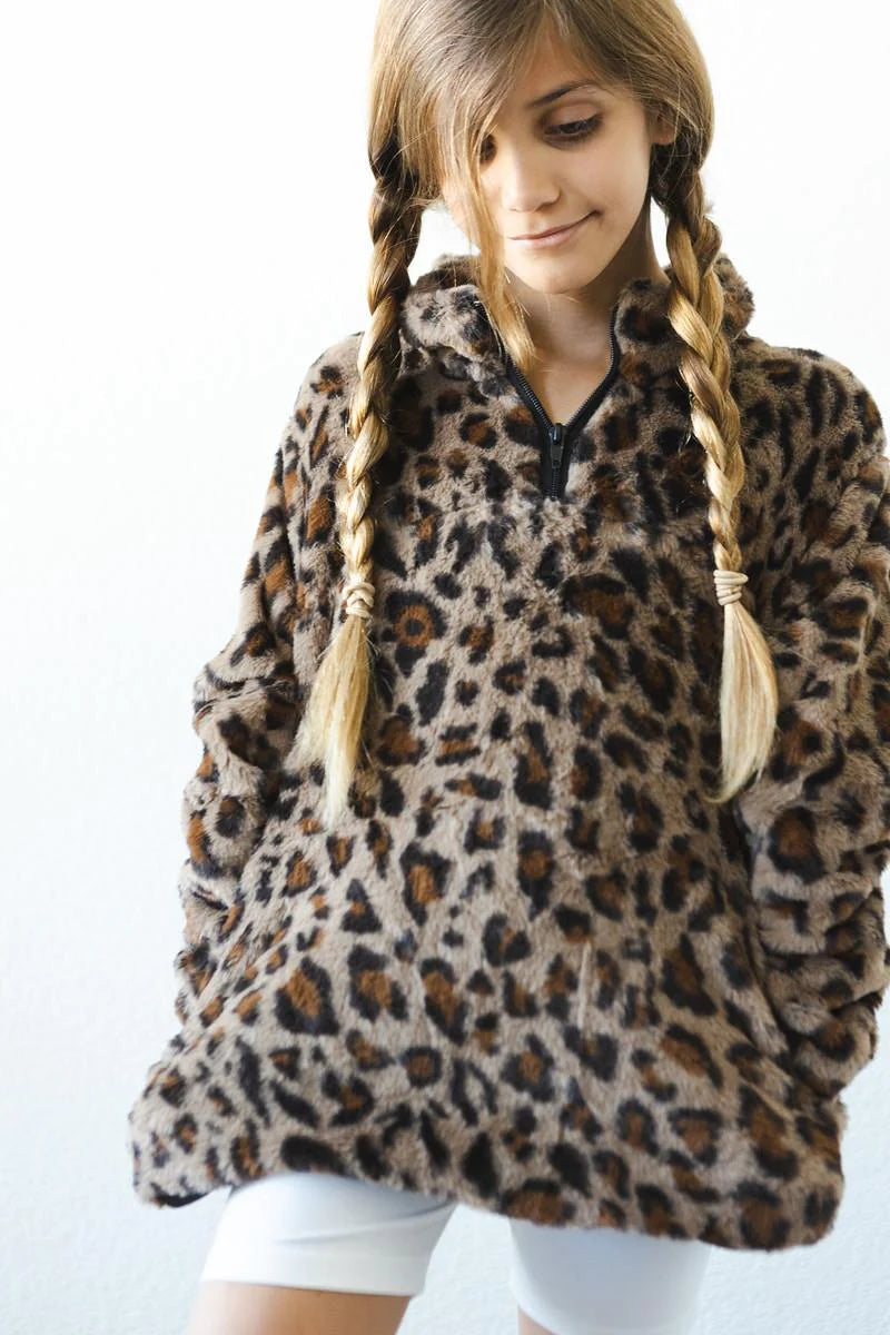 Cheetah pullover shop