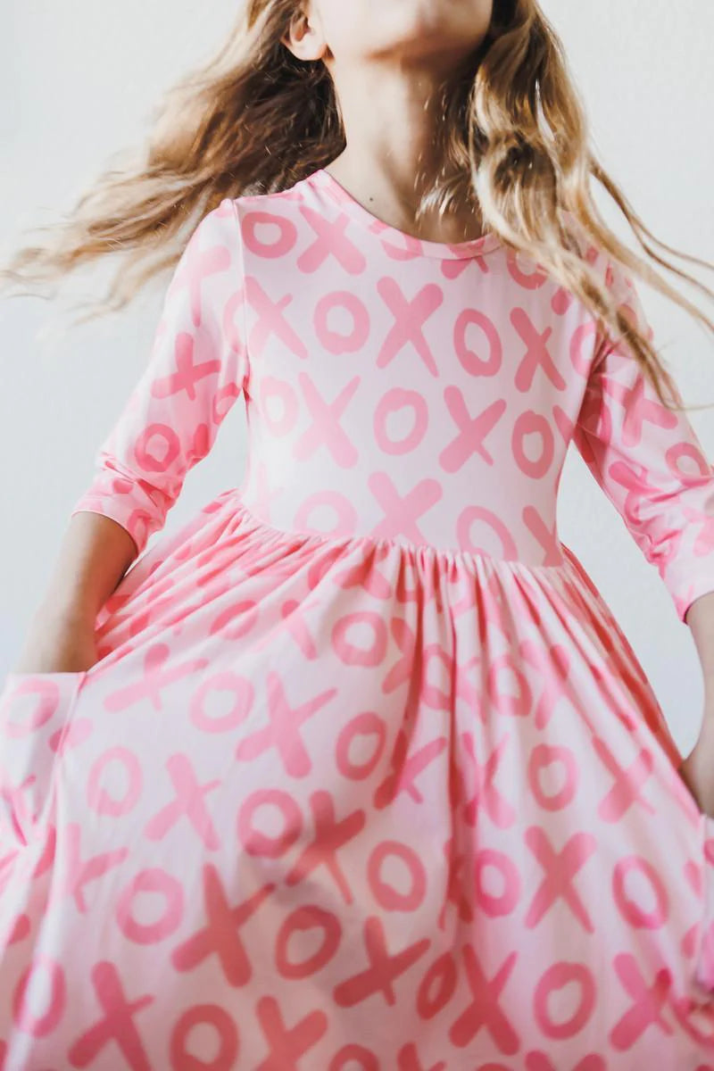 xoxo pink dress Pink Sequin Maxi Dress
